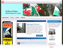 Tablet Screenshot of allaboutwales.com